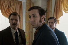 Damian O’Hare, Tobias Menzies and Brandon Flynn in 'Manhunt' Season 1 Episode 7 finale - 'The Final Act'