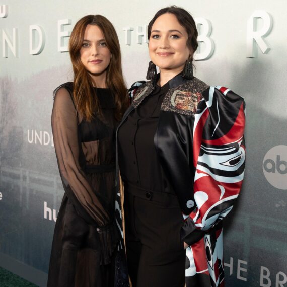 Riley Keough and Lily Gladstone for 'Under the Bridge'