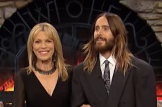 Vanna White and Jared Leto on Wheel of Fortune