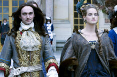 George Blagden as Louis XIV and Noémie Schmidt as Henrietta of England in 'Versailles'