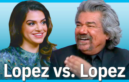 Mayan and George Lopez for 'Lopez vs Lopez'