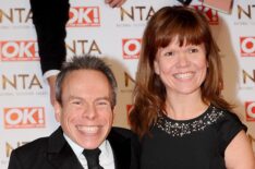 Warwick Davis and wife Samantha Davis