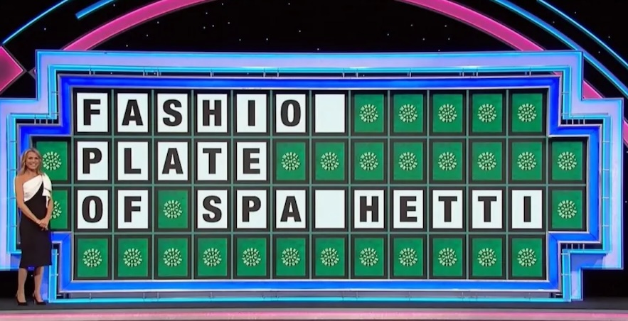 Wheel of Fortune puzzle