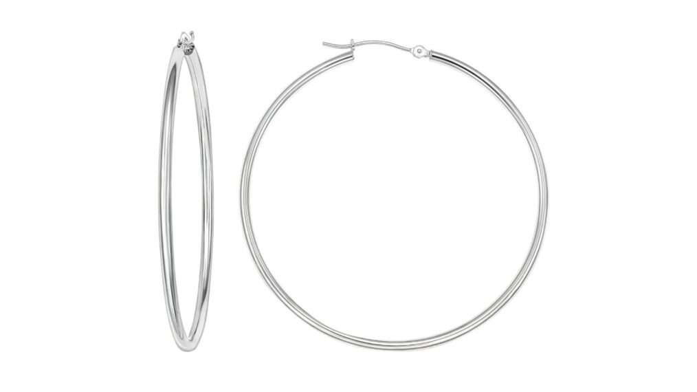 14k Gold Classic Hoop Earrings