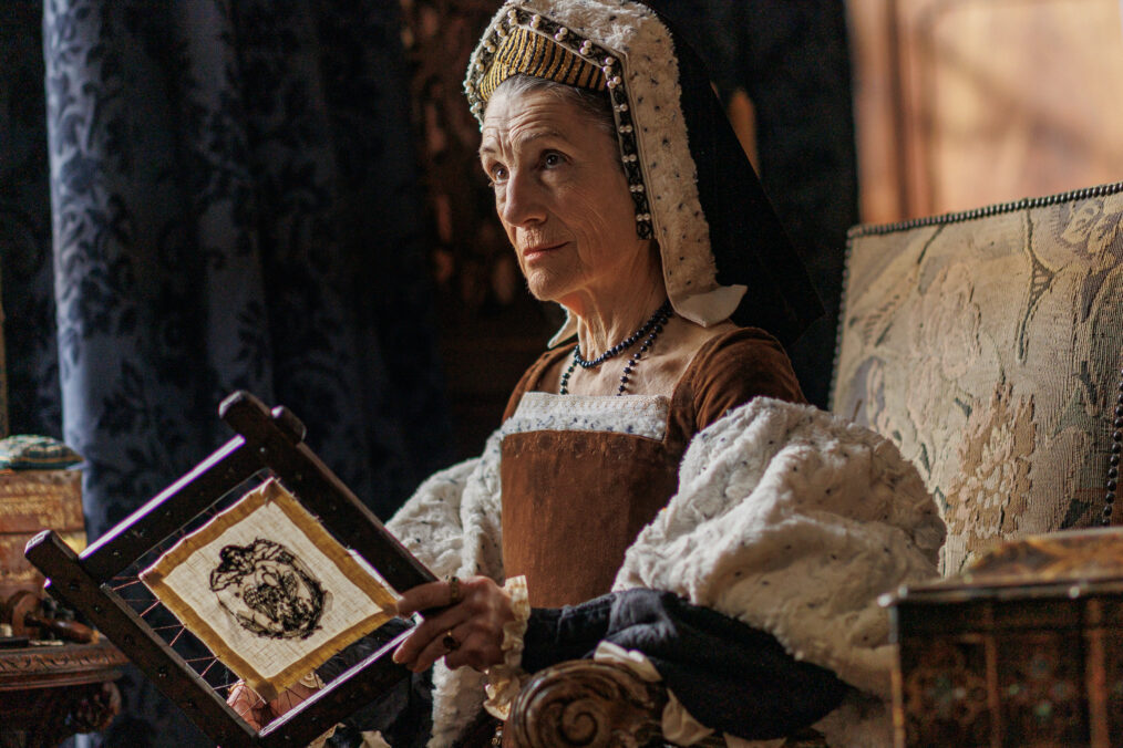 Harriet Walter as Lady Margaret Pole in 'Wolf Hall: The Mirror and the Light'