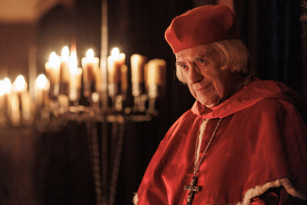 Jonathan Pryce as Cardinal Wolsey in 'Wolf Hall: The Mirror and the Light'