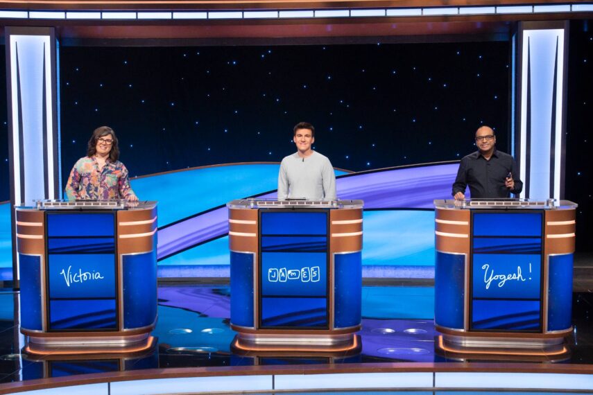 Victoria Groce, James Holzhauer, and Yogesh Raut on 'Jeopardy! Masters' Finale