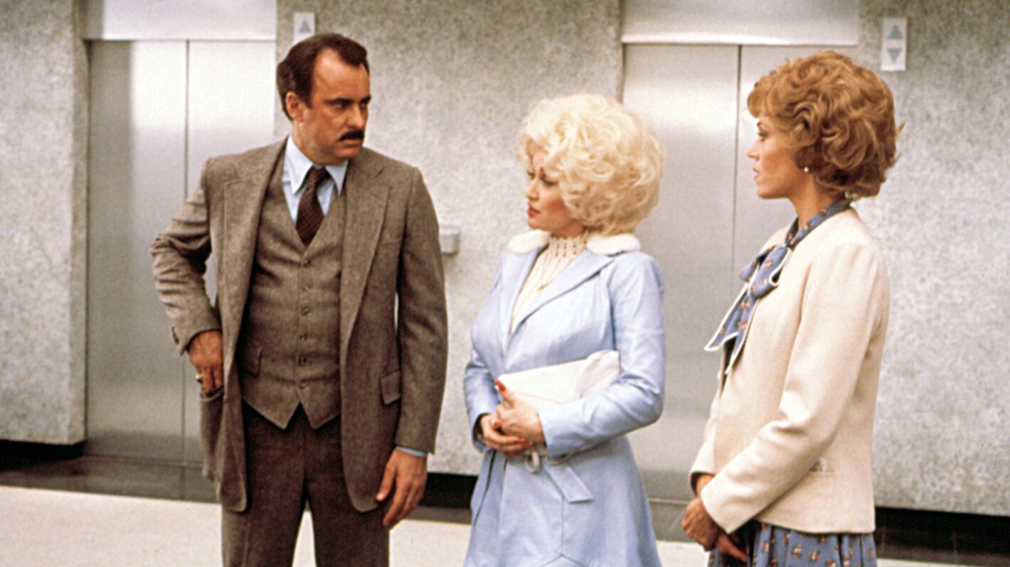 Dabney Coleman, Dolly Parton, and Jane Fonda in '9 to 5'