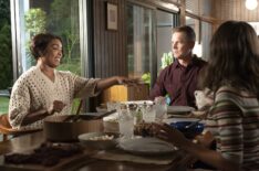 Angela Bassett as Athena and Peter Krause as Bobby in '9-1-1' Season 7 Episode 8 'Step Nine'