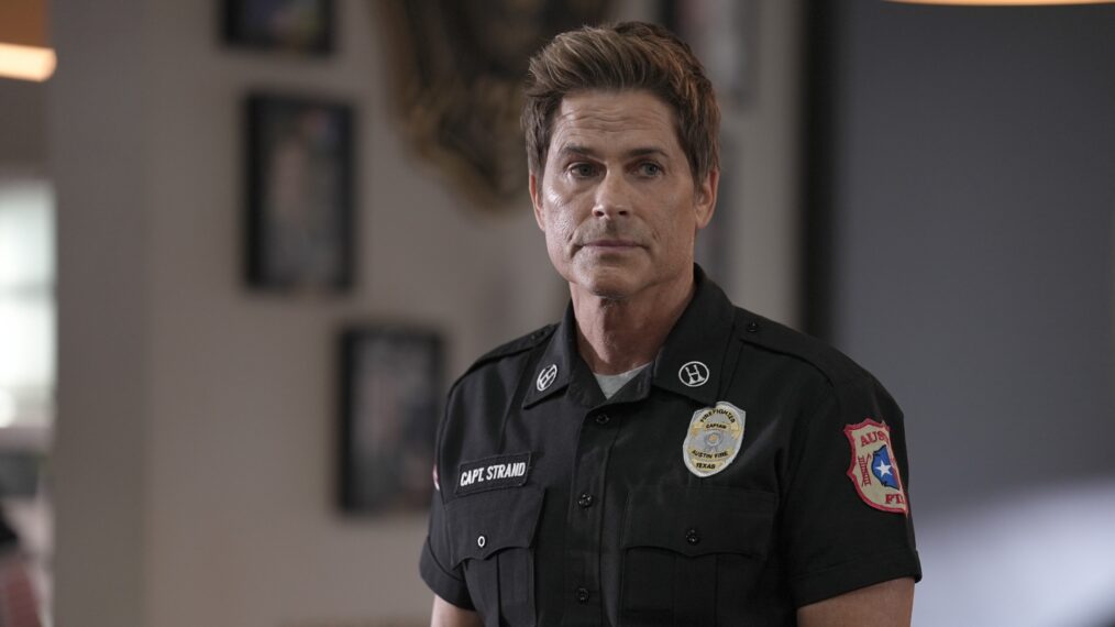 Rob Lowe as Captain Owen Strand in '9-1-1: Lone Star' Season 4 Episode 6 'This Is Not a Drill'