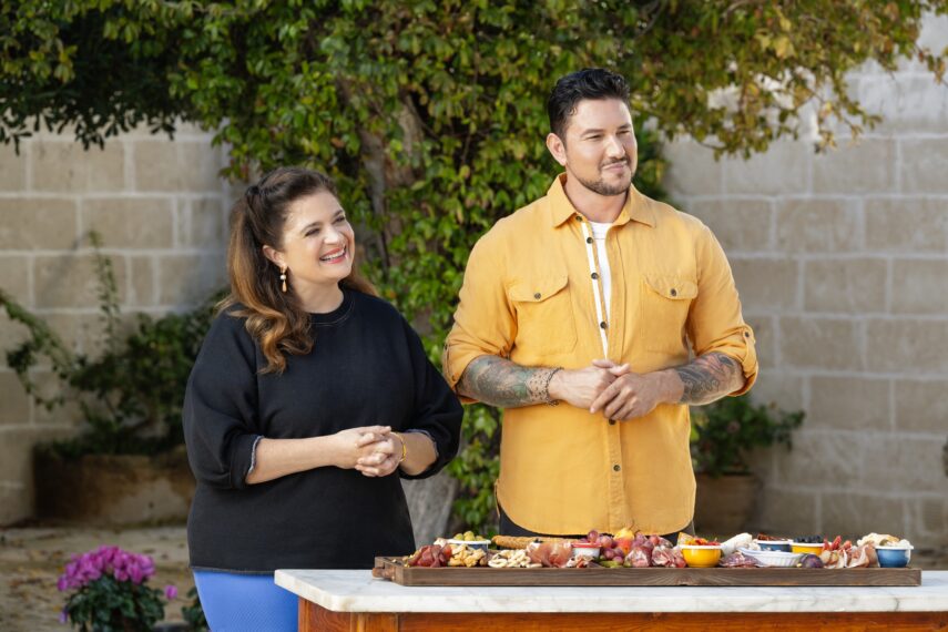 Gabriele Bertaccini and Alex Guarnaschelli on Ciao House, Season 2