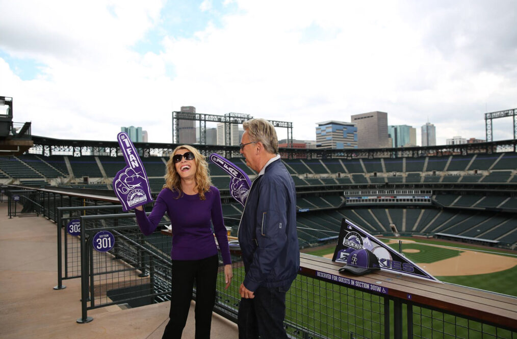 Pat Sajak and Vanna White on Wheel of Fortune