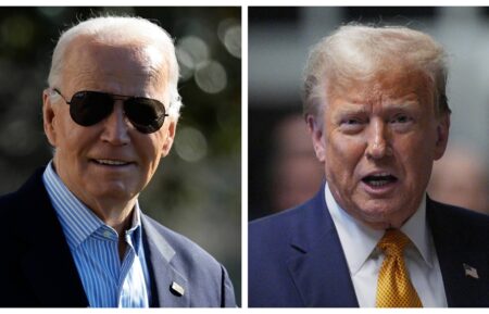 Joe Biden and Donald Trump