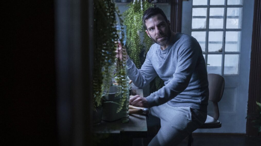 Zachary Quinto as Dr. Oliver Sacks in Brilliant Minds