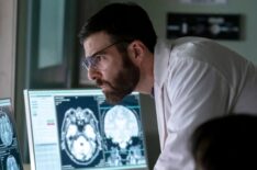 Zachary Quinto as Dr. Oliver Wolf in Brilliant Minds