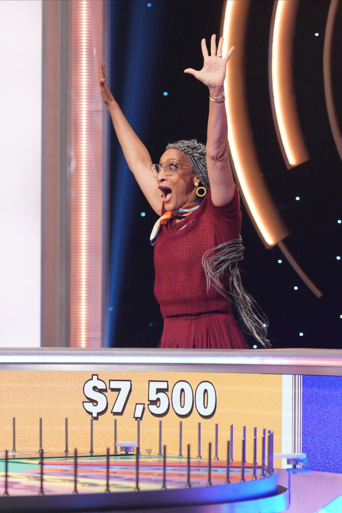 Carla Hall on Celebrity Wheel of Fortune