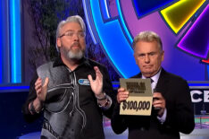 Jeff Powell and Pat Sajak on Wheel of Fortune