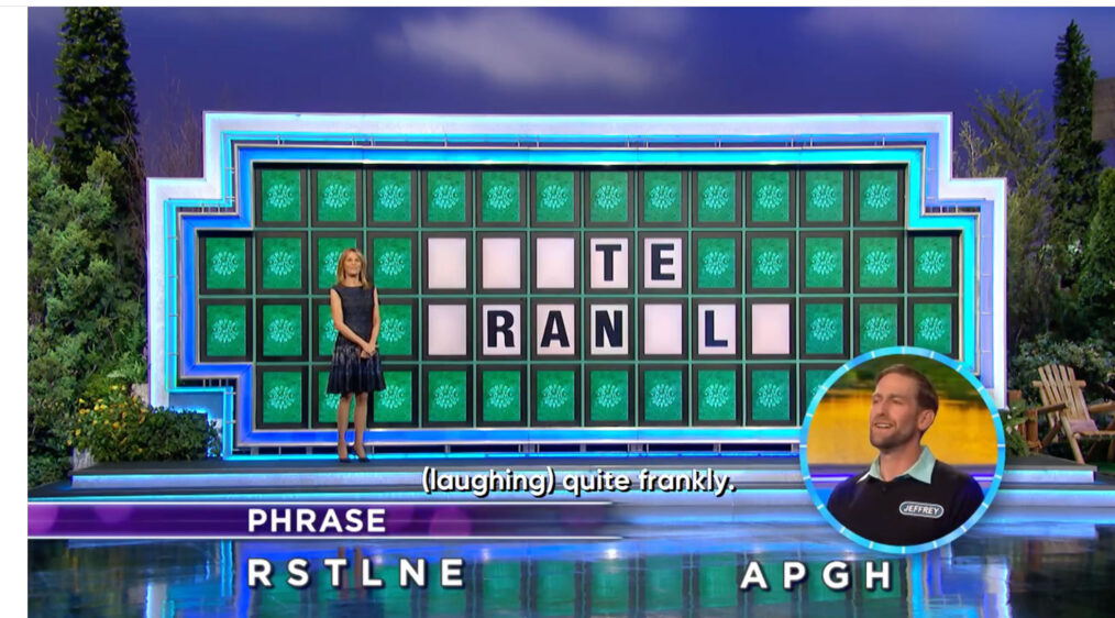 Jeffrey Knight on Wheel of Fortune
