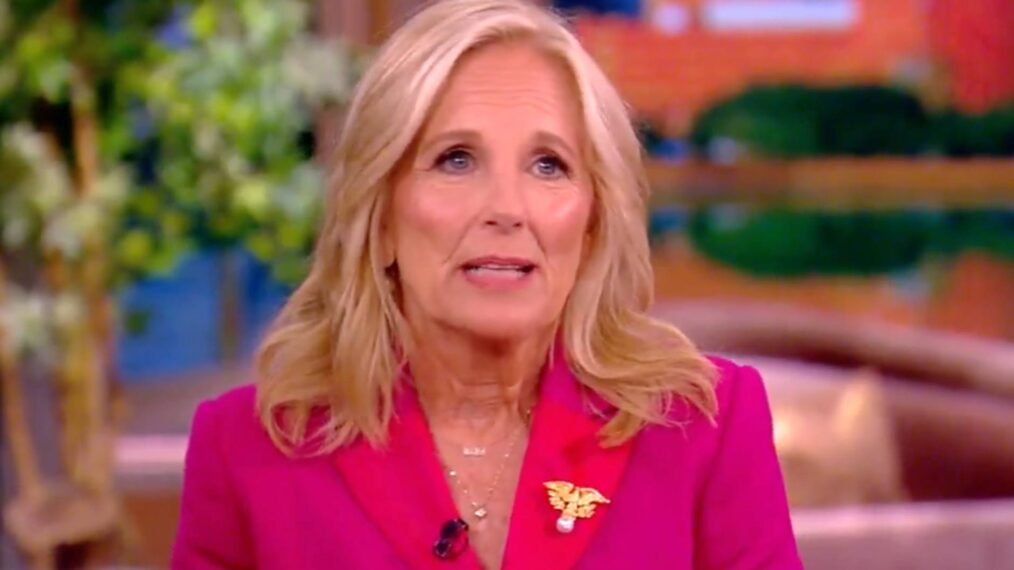 Jill Biden appears on The View