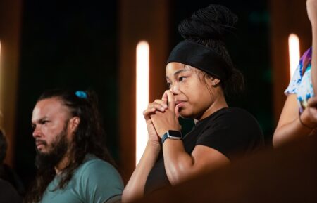 Steve Meinke and Kam Williams during the elimination round in The Challenge: All Stars, episode 7, season 4