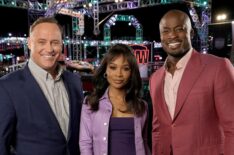 Matt Iseman, Zuri Hall, Akbar Gbaja-Biamila inn American Ninja Warrior - Season 15