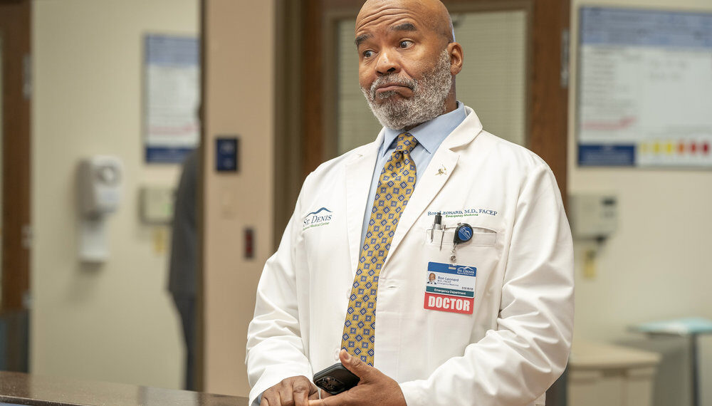 David Alan Grier as Dr. Ron in St. Denis Medical