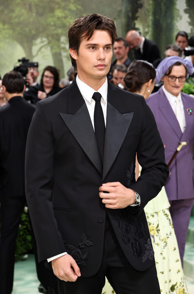 Nicholas Galitzine attends the Met Gala 2024