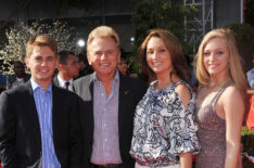 Pat Sajak, family arriving at the 2011 ESPY Awards at the Nokia Theatre In Los Angeles