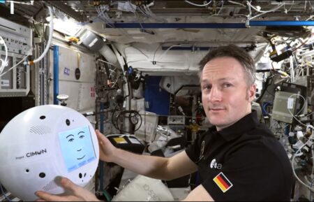 Astronaut on Space the Longest Goodbye
