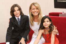 Vanna White with children Nicholas Santopietro and Giovanna Santopietro