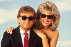 Pat Sajak and Vanna White in shades