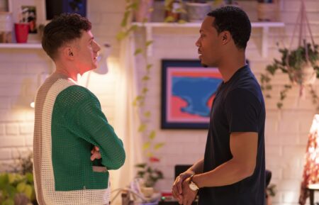 Chris Perfetti and Tyler James Williams in 'Abbott Elementary'