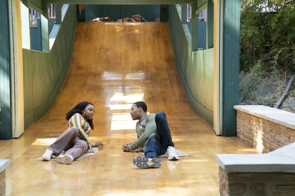 Quinta Brunson and Tyler James Williams in 'Abbott Elementary' Season 3