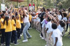 Tatyana Ali and Janelle James in 'Abbott Elementary' Season 3