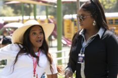 'Abbott Elementary': Tatyana Ali on Crystal & Ava's Epic Playground Relay Race