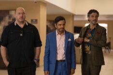 Will Sasso, Eugenio Derbez, and Rafael Cebrian in 'Acapulco' Season 3