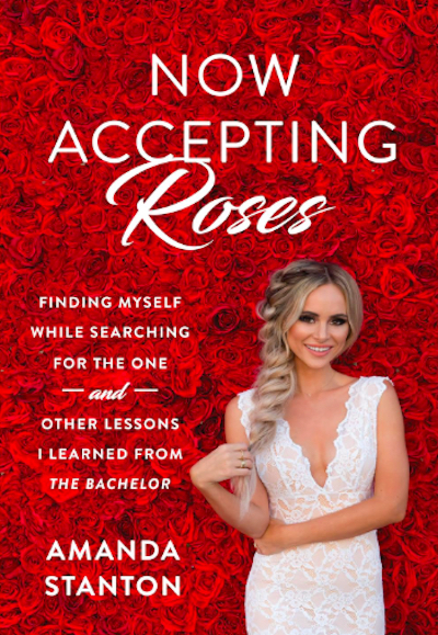 Amanda Stanton on the cover of her book 'Now Accepting Roses'
