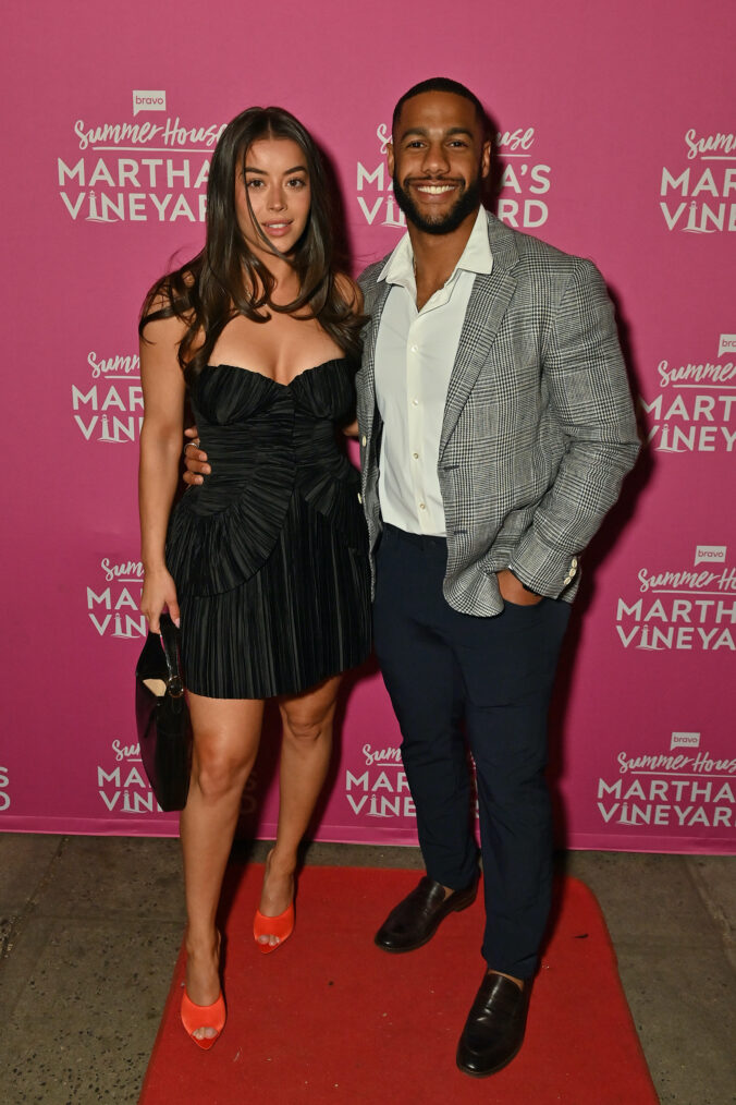 Natalie Cortes, Amir Lancaster at the 'Summer House: Martha's Vineyard' Premiere Party