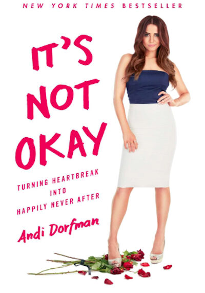 Andi Dorfman on the cover of her book 'It's Not Okay'