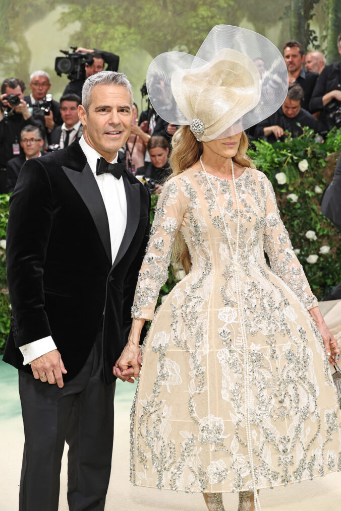 Andy Cohen and Sarah Jessica Parker attend The 2024 Met Gala
