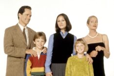 Gregory Harrison, Jake Dinwiddie, Heidi Lenhart, Katie Volding, Jane Sibbett in Au Pair