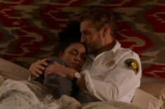 Barrett Doss and Brett Tucker on 'Station 19'