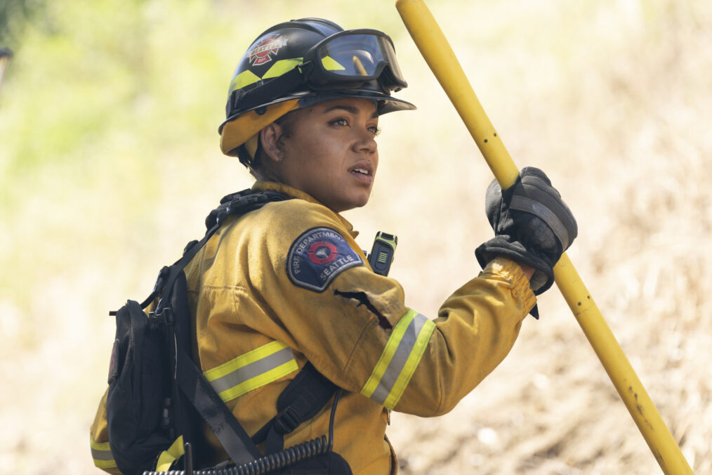 Barrett Doss as Vic in 'Station 19'