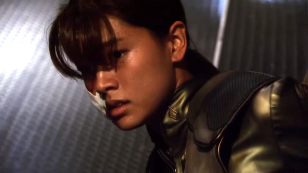 Grace Park as Boomer in 'Battlestar Galactica'