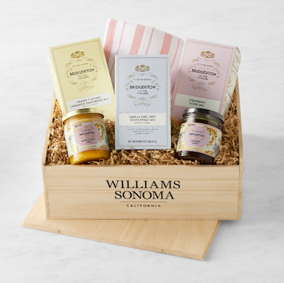 Caja para hornear Bridgerton de Williams Sonoma