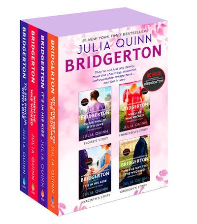 'Bridgerton' Boxed Set 5-8: To Sir Phillip, With Love / When He Was Wicked / It's in His Kiss / On the Way to the Wedding
