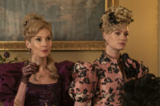 Joanna Bobin as Lady Cowper, Jessica Madsen as Cressida Cowper in Season 3 Episode 3 of 'Bridgerton.'