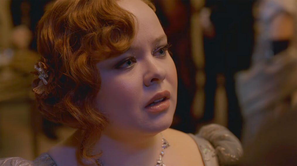 Nicola Coughlan in Episode 3 of 'Bridgerton' Season 3