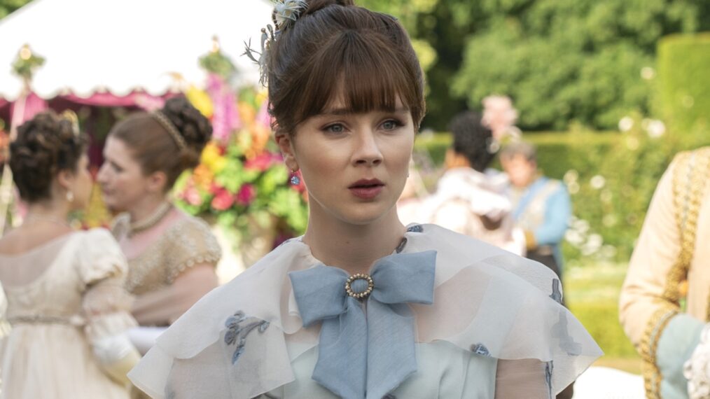 Claudia Jessie as Eloise in 'Bridgerton' Season 3