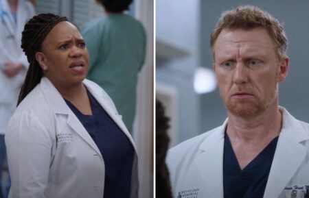 Chandra Wilson and Kevin McKidd in Season 20 Episode 6 of 'Grey's Anatomy'